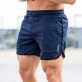 Sports Breathable Fitness Sports Shorts Running Quick Dry Slim-fit Training Pants New Summer Three-quarter Shorts. 