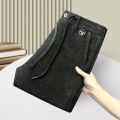 Casual Cotton Men Stretch Trousers Solid Slim Fit Men's Pants New Autumn Winter High Quality Classic Business  Pants Men. 