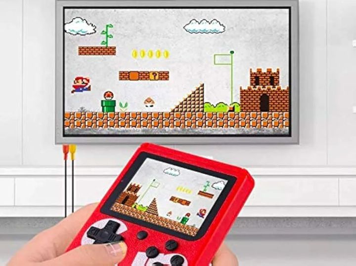 Sup Game Box 400 in 1 Games Retro Portable Mini Handheld Game Console, with 400 classic Games included, rechargeable