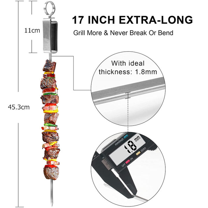 LMETJMA%2017inch%20Kabob%20Skewers%20for%20Grilling%20Stainless%20Steel%20Flat%20BBQ%20Skewers%20with%20Quick%20Release%20Metal%20Sliding%20Handle%20JT45%20-%20Image%202