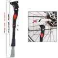Mountain Bike Kick Stand Aluminum Alloy Heavy Duty Adjustable Bicycle Cycle Side Support Bracket Easy Install Bike Parking Rack. 