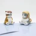 Mofusand Cats Wearing Marine Organism Clothes Blind Box Cute Action Figures Octopus Penguin Otter Table Ornaments Kids s. 