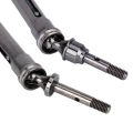 RC CVD Drive Shaft Set - Steel Front & Rear Axles for Traxxas 1/10 Slash 4X4 Rustler Stampede 4X4 VXL Upgrade Parts.