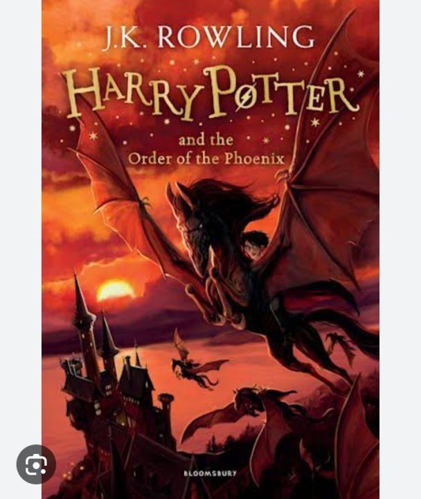 Harry Potter and the order of Phonex by j k Rowling