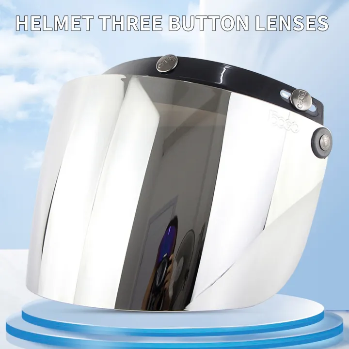 Motorcycle%203-Snap%20Visor%20Lens%20Shield%20Sturdy%20Anti%20Dizziness%20Motorcycle%20Helmet%20Visor%20Lens%20%20for%20Friends%20Family%20Members%20Neighbors%20-%20Image%204