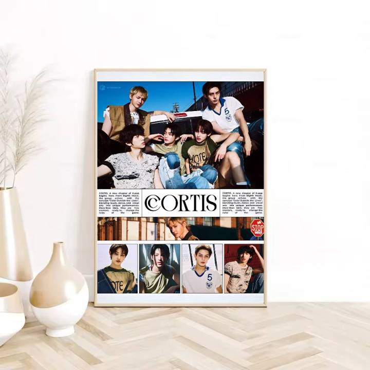 Kpop%20Music%20C-CORTIS%20Poster%20%20HD%20sticky%20wall%20waterproof%20home%20living%20room%20bedroom%20Dorm%20bar%20aesthetic%20decoration%20-%20Image%204