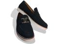 Men's Black Velvet Formal Comfortable shoes Sneaker Fashion Loafer's. 