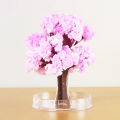 Paper Tree Flowering DIY Cherrytree Paper Sakura Crystal Trees Magically Paper Magic Growing Tree Japan Desktop Cherry Blossom. 