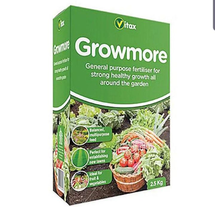 Grow more ,N P K (20 20 20 ), BEST For kitchen gardening,250 gram ,water soluble