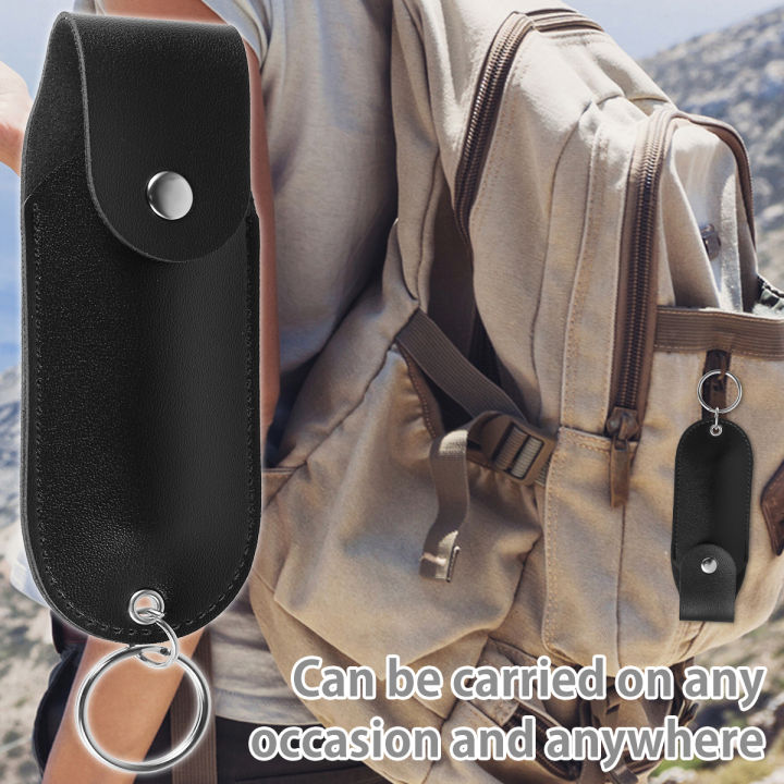 Pepper%20Spray%20Pouch%20PU%20Leather%20Pepper%20Spray%20Holster%20Mini%20Portable%20Top%20Flap%20Pepper%20Spray%20Holder%20Self%20Defense%20Spray%20Keychain%20-%20Image%205