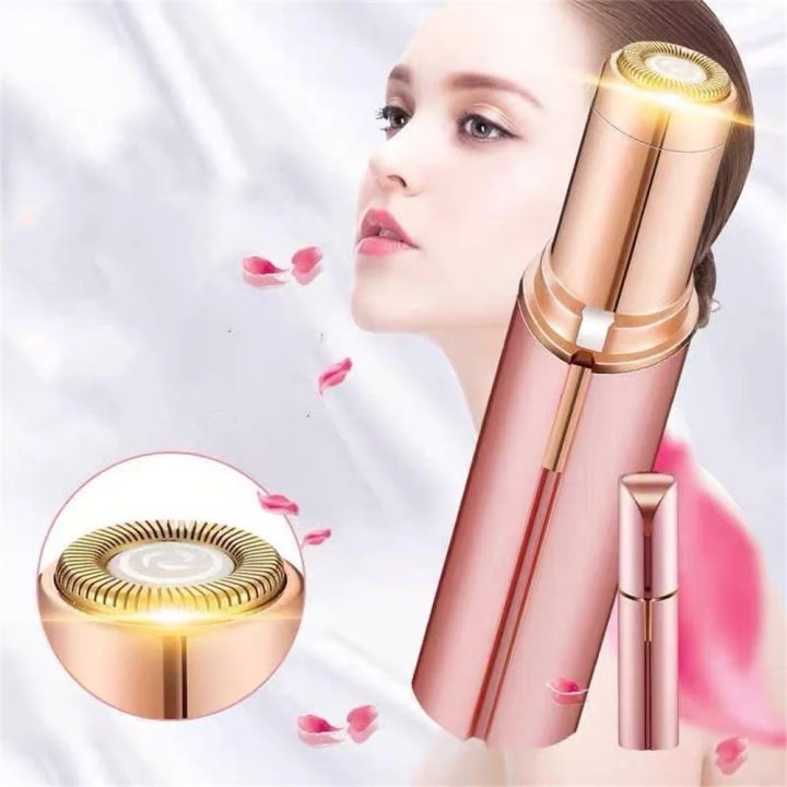 Face Mini Electric Eyebrow Trimmer For Women Bikini Trimmer Painless ...