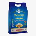 Mohabat Basmati rice 1121 double steam long grain 10 kg. 