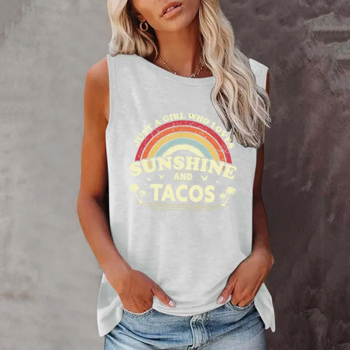 Seeyoushy%20Just%20A%20Girl%20Who%20Loves%20Sunshine%20and%20Tacos%20Print%20Summer%20Women%20Tank%20Top%20Sleeveless%20New%20Graphic%20T%20Shirt%20Y2k%20Aesthetic%20Tops%20-%20Image%206
