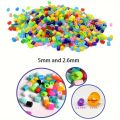 Fuse Beads 2000pcs 2.6MM 3D Pixel Puzzle Mini Iron Beads Handmade Crafts Decor DIY Make Puzzle High Quality Melting Beads. 
