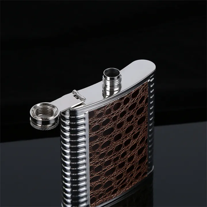 Leather%20Hip%20Flask%20Funnel%20Wine%20Pocket%20Flask%208Oz%20Pocket%20Whisky%20Alcohol%20Vodka%20Liquor%20Bottle%20Personalized%20Flaskes%20%20Man%20Flagon%20-%20Image%205