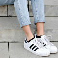 Women and Girls Latest Collection Stylish White Casual Shoes Sneakers. 
