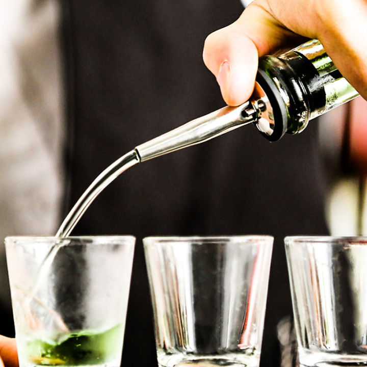 4Pcs%20Black/Rose%20Gold/Silver%20Liquor%20Pourers,%20Stainless%20Steel%20Liquor%20Bottle%20Pourers%20for%20Alcohol,%20Bar%20Accessories%20Pour%20Spouts%20-%20Image%205