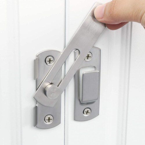 Stainless Steel Hasp Latch Lock Sliding Door for Window Cabinet Fitting Room Accessorries