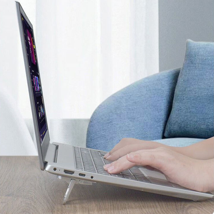 2/4pcs%20Portable%20Zinc%20Alloy%20Laptop%20Support%20Stand%20With%202%20Adjustable%20Angles%20Foldable%20Invisible%20Laptop%20Riser%20For%20Macbook%20Notebook%20-%20Image%202