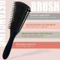 11 pcs High Quality Hair Brush Comb Set,with Hair Spray Bottle Scalp massager ,Wet Dry Curly Hair Detangling, Wide Tooth Combs. 