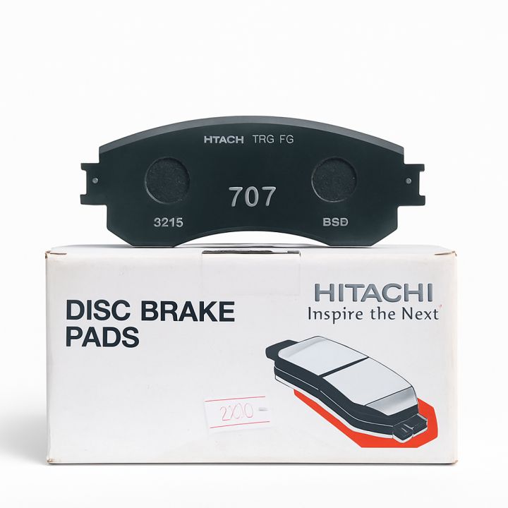 Hitachi HF707 Front Brake Pads – For Toyota Corolla, GLi, Altis, Grande – 2010 to 2025