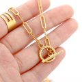 12/Pcs Bracelet LOCK - Stainless Steel OT Toggle Claps for jewellery making - Necklace Necklaces Bracelets Connector Hooks Finding Accessories. 
