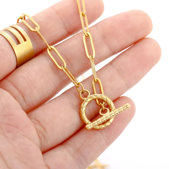 12/Pcs%20Bracelet%20LOCK%20-%20Stainless%20Steel%20OT%20Toggle%20Claps%20for%20jewellery%20making%20-%20Necklace%20Necklaces%20Bracelets%20Connector%20Hooks%20Finding%20Accessories%20-%20Image%206