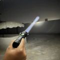 Rechargeable Multi Functional Emergency ABD 2210 Torch Imported 6-in-1 Flashlight & Power Bank - 2KM Range. 