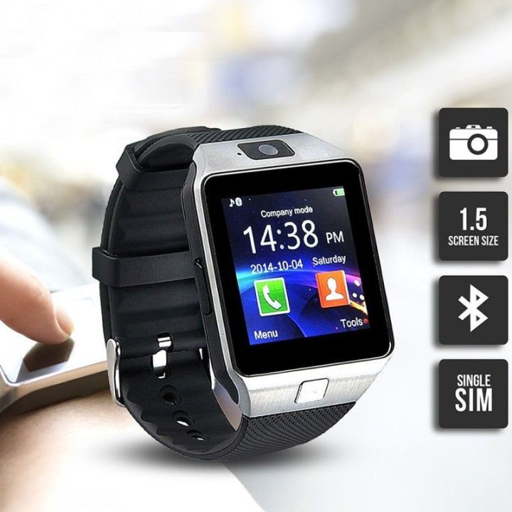 Dz09 Smart Watch with Fitness Tracking, Call Support, and Notification Alerts