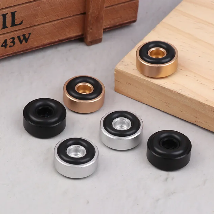 1/4Pcs%2020*8MM%20Aluminum%20Alloy%20Amplifier%20Feet%20Shock%20Absorber%20Amplifier%20Pads%20Base%20Feet%20Pad%20For%20Speakers%20CD%20Amplifier%20-%20Image%205