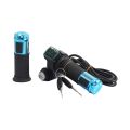 Twist Throttle Accelerator 12V-90V with Led Digital Display Indicator Key Switch for Electric Bike Scooter Electric Throttle. 