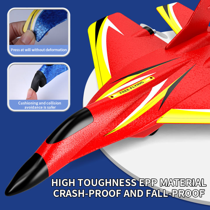 DWi%20RC%20Foam%20Aircraft%20Plane%202.4G%20Radio%20Control%20Glider%20Remote%20Control%20Fighter%20Cool%20Lighting%20Plane%20Glider%20Airplane%20Foam%20Boy%20Toy%20GIF%20-%20Image%204