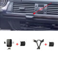 1PC ABS Material For 2012-2018 Audi A6 C7 Special Car Phone Holder Fixed Bracket Stand Mobile Gravity Linkage.