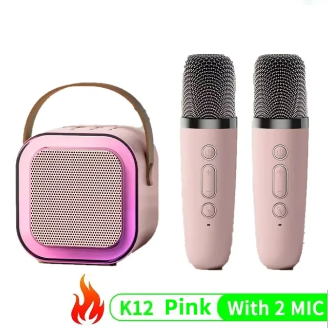 K12%20Karaoke%20Machine%20Portable%205.3%20PA%20Bluetooth%20Speaker%20System%20with%202%20Wireless%20Microphones%20Home%20Family%20Singing%20Children's%20Gifts%20-%20Image%207