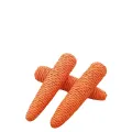 Cat toy Audible carrot tickling cat stick high and boring baby cat molar stick Bite resistant cat scratching board pet products. 