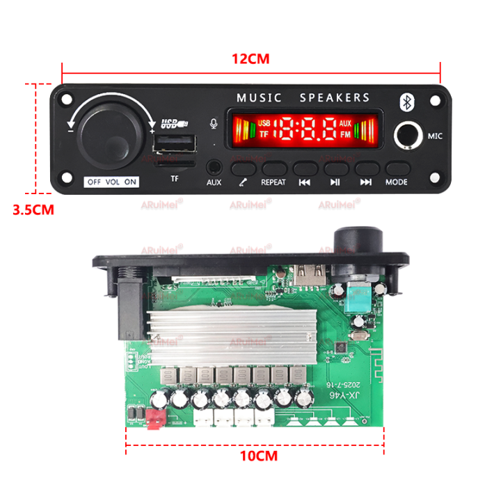 400W%20Amplifier%20Bluetooth%20MP3%20WMA%20APE%20Decoder%20Board%20DC8-26V%20%20Handsfree%20Car%20Audio%20Microphone%20USB%20TF%20FM%20Radio%20DIY%20Mp3%20Music%20Player%20-%20Image%204