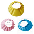 1PC Adjustable Shower Cap Protect Shampoo For Baby Health Bathing Waterproof Hat Kid Wash Hair Shield Hat. 