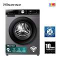 Hisens 9 Kg Fully Automatic Front Loading Inverter WiFi Washing Machine 1400 RPM WFQY9014EVJMS. 