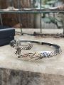 Silver Sword Bracelet , Handmade Bracelet , Mens Zulfiqar Bracelet , Adjustable Sword Bracelet , Warrior Bracelet , 925k Silver Bracelet. 