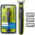 Philips OneBlade Shaver Trimmer Beard Trimmer Shaver for Men Cordless Waterproof Wet and Dry Precision Trimmer Shaving Machine. 