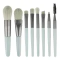 8Pcs Makeup Brush Set Makeup Concealer Brush Blush Loose Powder Brush Eye Shadow Highlighter Foundation Brush Beauty Tools. 