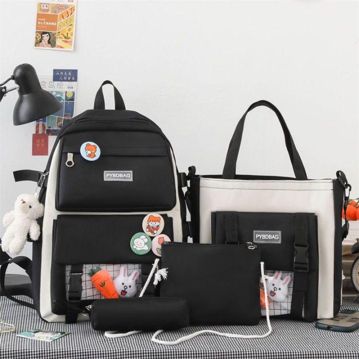 5Pcs%20Backpack%20Set%20for%20Girls%20School%20Bookbag%20with%20Laptop%20Compartment%20Lunch%20Box%20and%20Pencil%20Case%20-%20Image%207