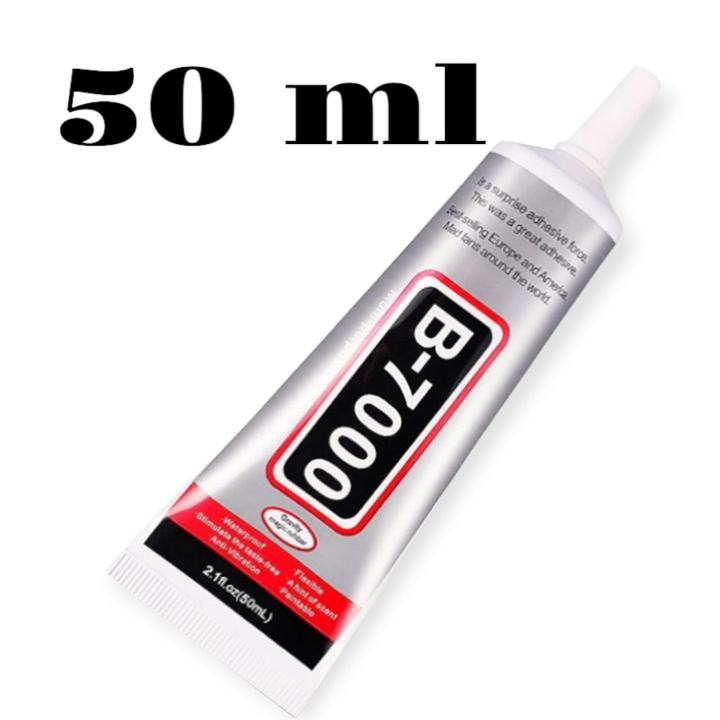 110ML and 50ml  B-7000 Clear Glue for Rhinestones, DIY B7000 Adhesive Crafts Glue Multipurpose Super Adhesive Industrial Bonding Glue for Fabric Gem Stone Bead Metal Jewelry Making Nail Art