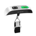 1pcs Portable Scale Digital LCD Display 110lb/50kg Electronic Luggage Hanging Suitcase Travel Weighs Baggage Bag Weight Balance. 