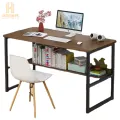 costway 2 Tier Computer Desk PC laptop Table Study writing Home Office workstation. 