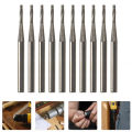 10pcs Car Glass Windshield Repair Drill Bits DIY Auto Glass Tapered Carbide Drill Bit Tools Car Repair Special Drilling Bit. 