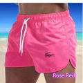 2026 Men's Fashion Printed Swim Trunks, Quick-Drying and Breathable Beach Shorts, Swim Trunks with Drawstring Pockets. 