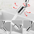 720 Rotatable Tap Aerator Splash-proof Faucet Sprayer Head Water Saving Plastic Splash Tap Head Wash Basin Tap Extender Adapter.