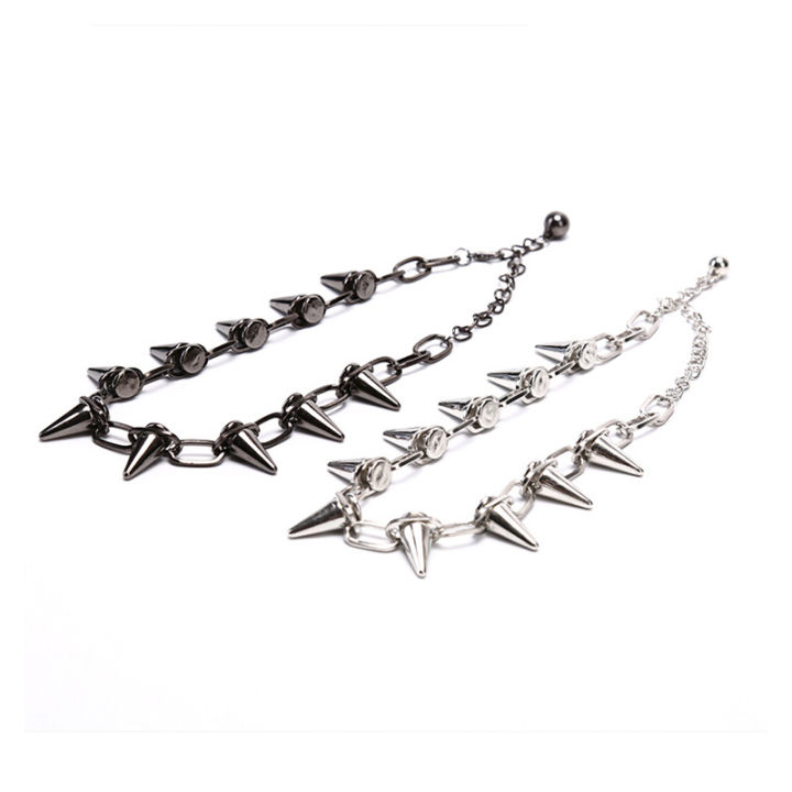 PESENAR%20New%20Rivets%20Chokers%20Punk%20Goth%20Handmade%20CCB%20Material%20Choker%20Necklace%20Spike%20Rivet%20Necklace%20Rock%20Gothic%20Chokers%20-%20Image%203