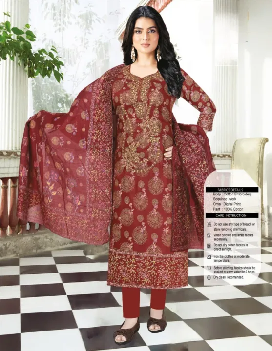 Nokshi%20kabbo%20Unstitche%20three%20piece.in%20best%20Eskin%20quality%20-%20Image%203